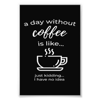 Foto A Day Without Coffee Morning Grouch