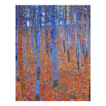 A faia de Gustav Klimt I famosa pintura