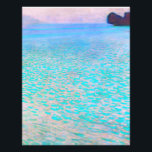 Foto A famosa pintura Attersee de Gustav Klimt.<br><div class="desc">A famosa pintura Attersee de Gustav Klimt. Impressão de Fotografia</div>