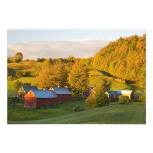 Foto A Fazenda Jenne em Woodstock, Vermont. Outono. 2