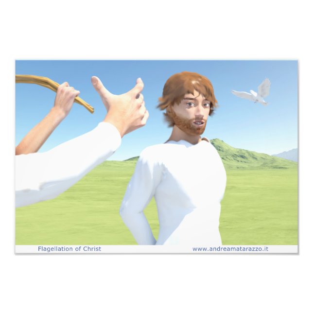 Foto A flagelação do Cristo (Frente)