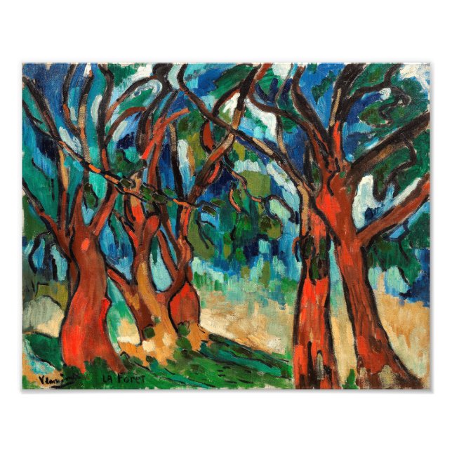 Foto A Floresta | Maurice de Vlaminck | (Frente)