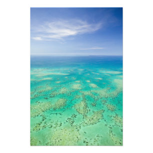 Foto A Grande Barreira de Coral, vista aérea de Green