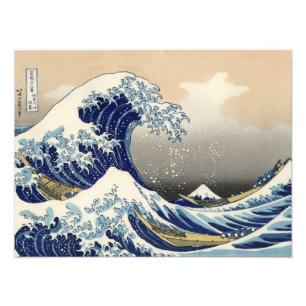 Foto A Grande Onda de Kanagawa Hokusai