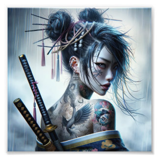 Foto A legância-A do guerreiro de sombra e Dourada