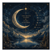 A Lua Guia, As Estrelas Recordam Celestial