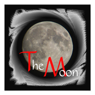 Foto A lua, la lune, la luna, posteres the moon