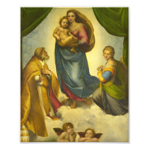 Foto A Madonna Sistina por Raphael