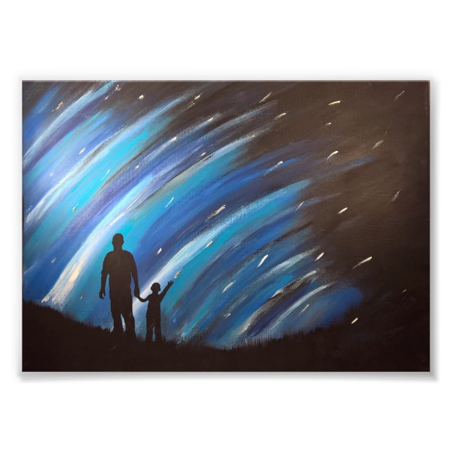 Foto A maravilha da paternidade, Impressão 5x7 (Frente)