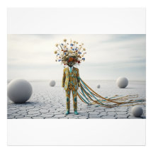 A Mente em Flor: Odisseia Surrealista no Deserto F