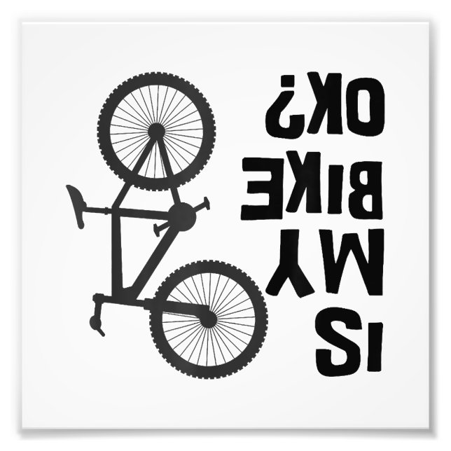 Foto A Minha Bicicleta Está Engraçada? (Frente)