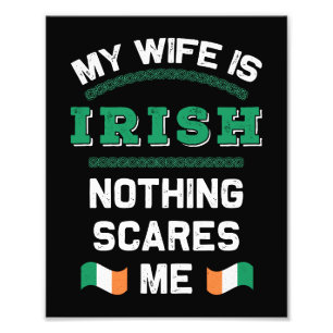Foto A minha esposa é a Irish Eire Republic Ireland Roo