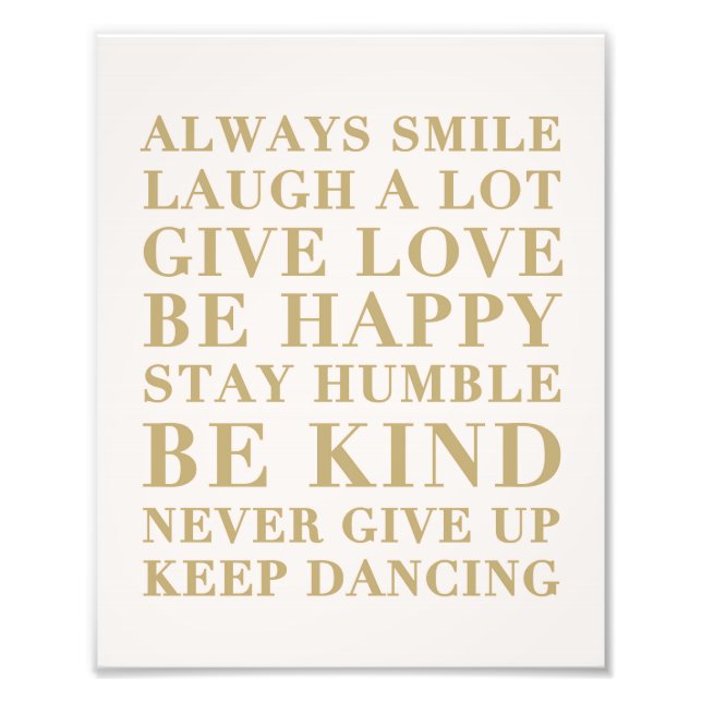 Foto À Minha Filha | Art Impressão (Frente)