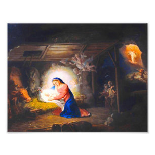 Foto A Natividade do Cristo Vladimir Borovikovsky