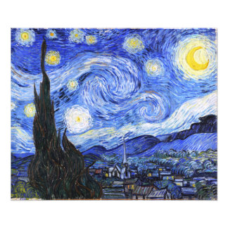 Foto A Noite Estrelada de Van Gogh
