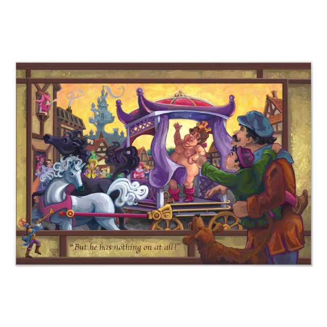 Foto A nova roupa do imperador (Frente)