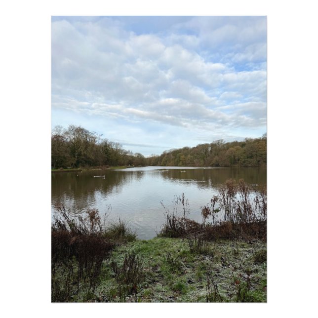 Foto A peacful lake.. (Frente)