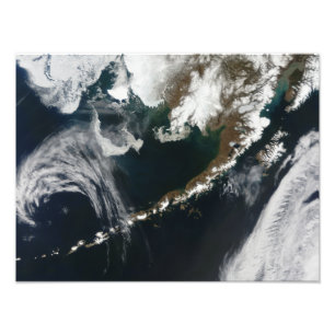 Foto A península do Alasca e as ilhas Aleutian