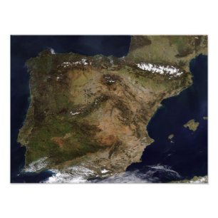 Foto A península ibérica