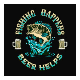 Foto A Pesca Acontece. Cerveja Ajuda!