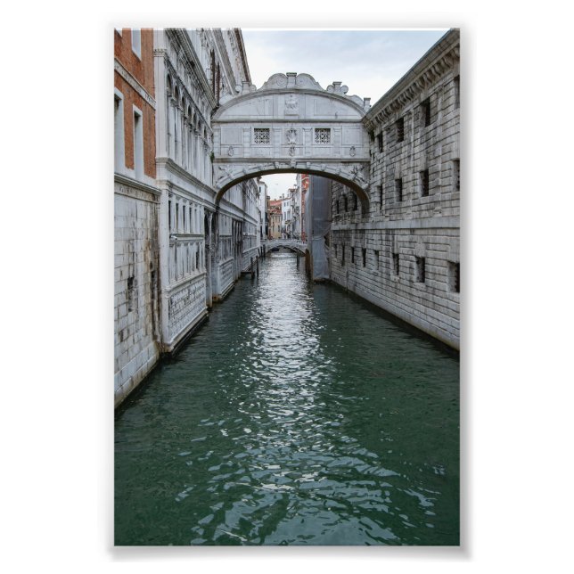 Foto A Ponte dos Suspiros Veneza Itália (Frente)