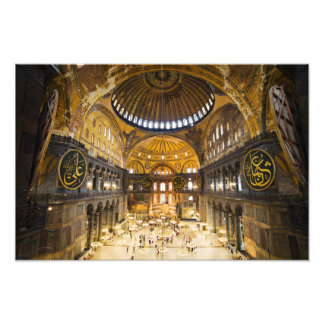 Foto A Santa Sofia Interior em Istambul