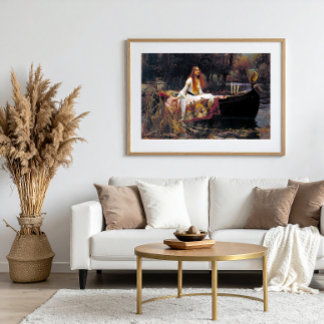 Foto A Senhora de Shalott 1888 John William Waterhouse