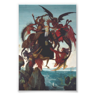 Foto A tentação do Santo Anthony por Michelangelo