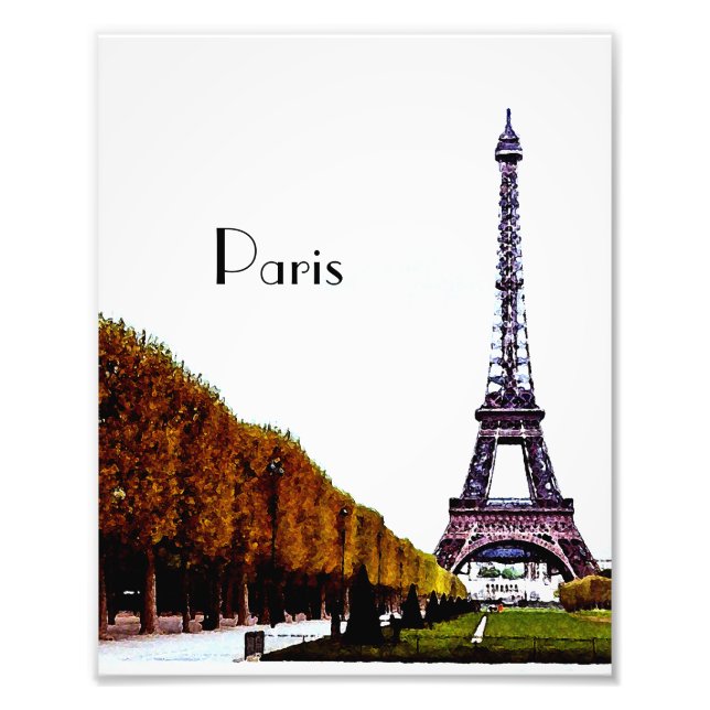Foto A Torre Eiffel - Paris (Frente)