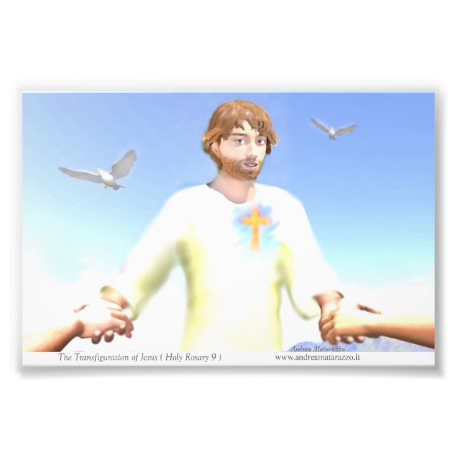 Foto A Transfiguração de Jesus (Frente)