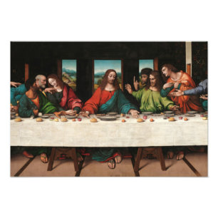 Foto A última ceia, 1515-1520 por Giampietrino