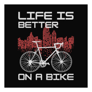 Foto A vida é melhor de bicicleta