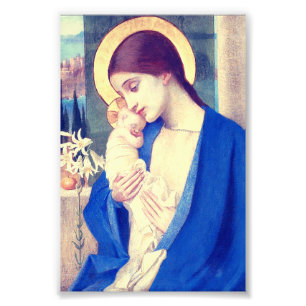 Foto A Virgem Maria e o Menino Jesus Graça Renascentist