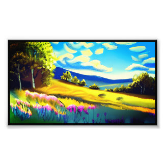 Foto A Visão Da Paisagem Da Colina