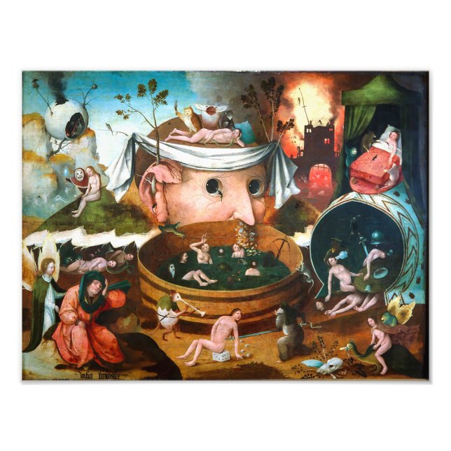 Foto A visão de Tondal | Hieronymus Bosch | (Frente)