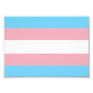 Foto A visibilidade da bandeira do orgulho transgênero
