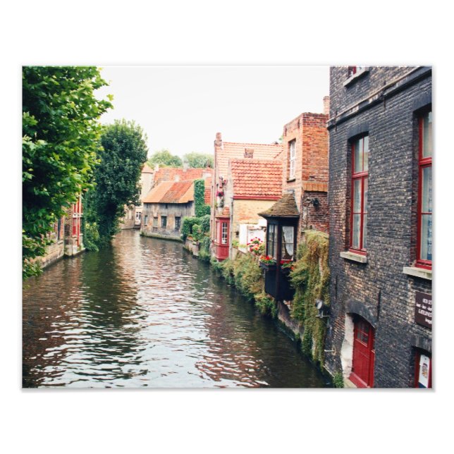 Foto Abaixo o Canal, 11 x 14 Impressão (Frente)