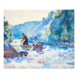 Foto Abaixo os Rapids de Frank Weston Benson