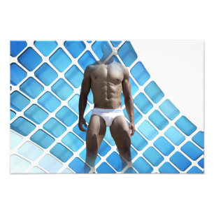 Foto abdômen definido de homem musculoso da SlipperyJoe