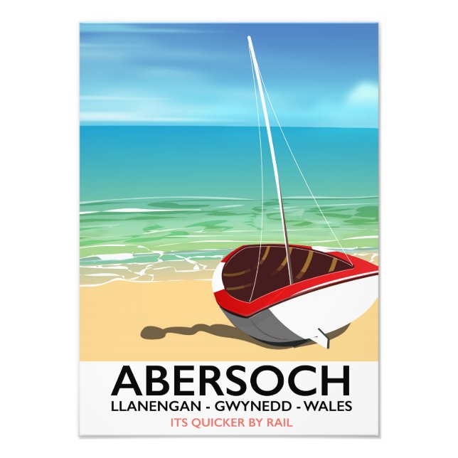 Foto Abersoch, poster de viagens de Llanengan Wales (Frente)