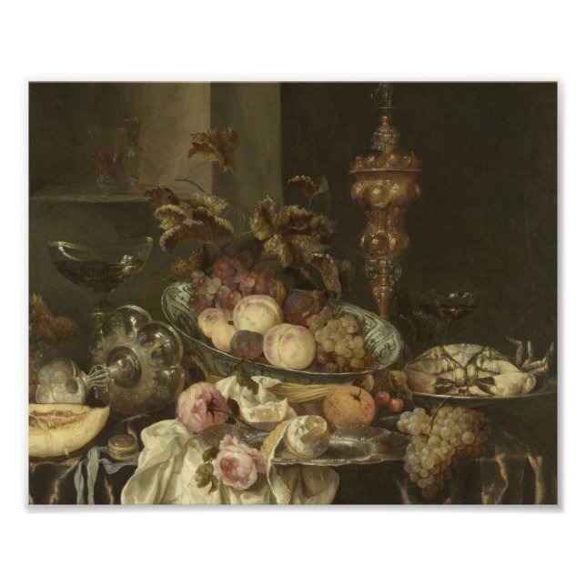 Foto Abraham Hendricksz. Van Beyeren - Vida Estática, 1 (Frente)