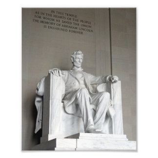 Foto Abraham Lincoln Statue Lincoln Memorial Washington