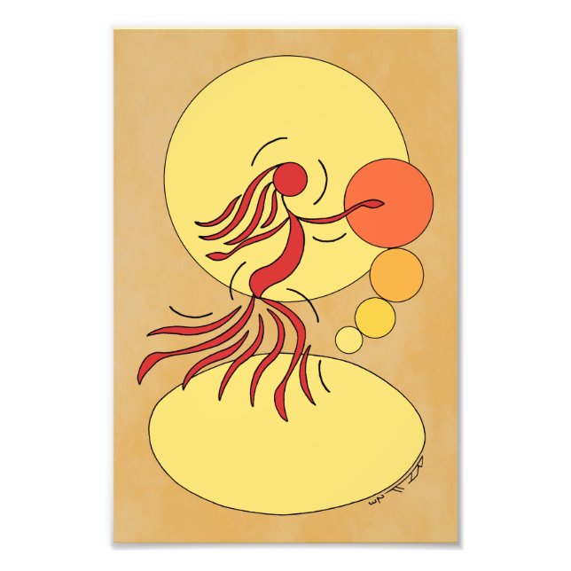 Foto Abstrato Dancer (Frente)