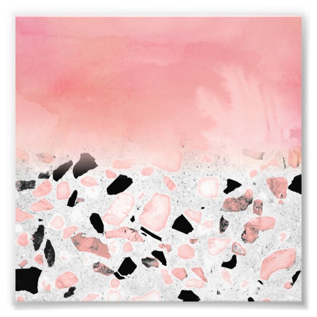 Foto Abstrato de água moderna e design de mármore (Frente)