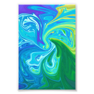 Foto Abstrato de arte colorida