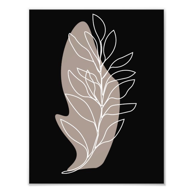 Foto abstrato de desenho de linha de ramificação (Frente)