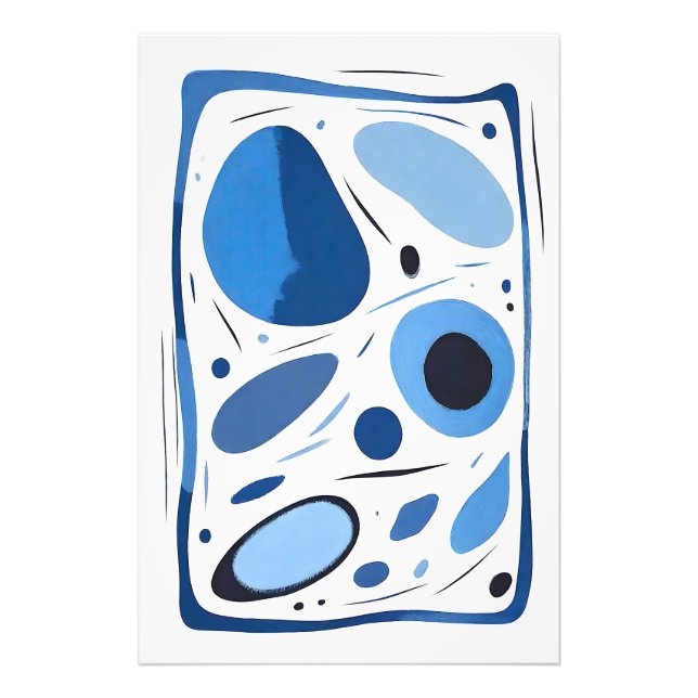 Foto Abstrato de Espelhamento Circular (Frente)