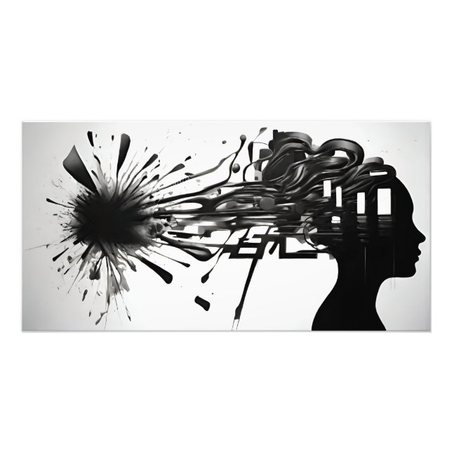 Foto Abstrato de saúde mental (Frente)
