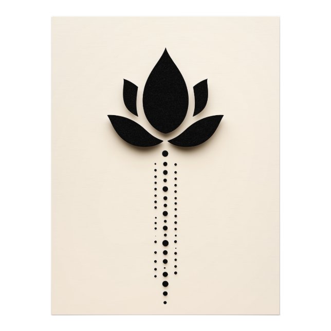 Foto Abstrato Flower Art (Frente)