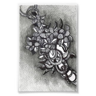 Foto Abstrato inspirado. Um cluster de ângulos